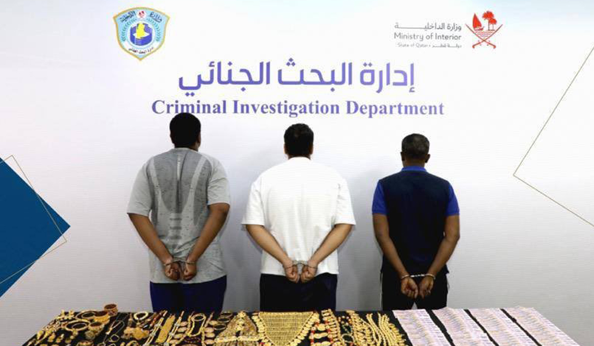 Stolen gold jewelry